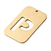 304 Stainless Steel Pendants STAS-D200-01P-G-2