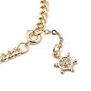 (Jewelry Parties Factory Sale)Brass Charm Bracelets BJEW-JB05405-01-3