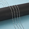 Tarnish Resistant 304 Stainless Steel Cable Chains CHS-K001-80-7