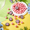 56Pcs 4 Styles Silicone Beads FIND-TA0010-75B-5