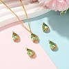 Transparent Glass Pendants GLAA-FZ0001-02J-5