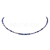 Bohemian Style Natural Lapis Lazuli Beaded Necklaces NJEW-JN04658-04-2