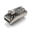 304 Stainless Steel Slide Charms STAS-F356-15AS-05-2