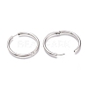 Tarnish Resistant 201 Stainless Steel Huggie Hoop Earrings EJEW-O095-05-31-3