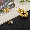 Brass Magnetic Clasps with Loops MC019-NFG-6
