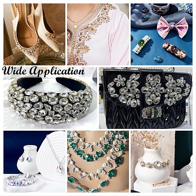 Sew on Rhinestone RGLA-T034-5x10mm-23-1