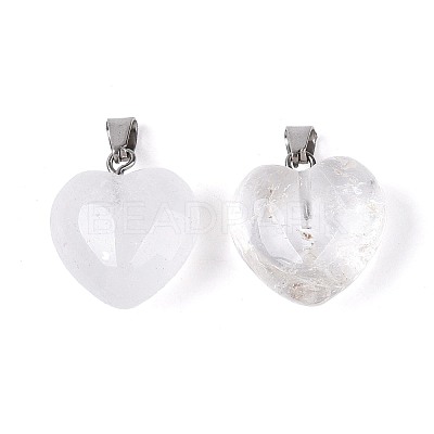Natural Quartz Crystal Pendants G-T143-49M-1