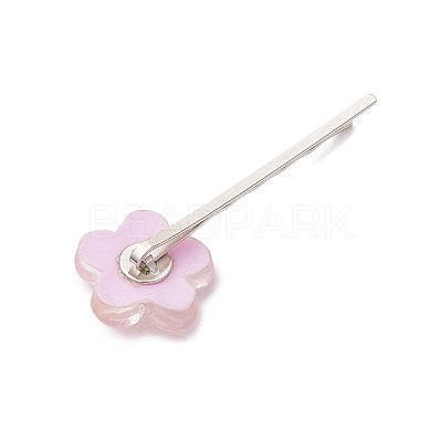 Resin Flower Hair Bobby Pins PHAR-JH00133-1