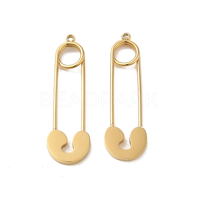 304 Stainless Steel Pendants STAS-L022-382G-1