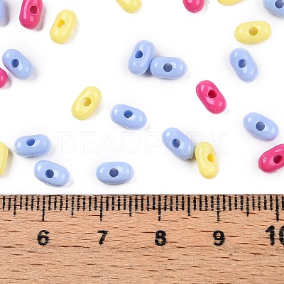 Opaque Acrylic Beads MACR-T048-02M-15-1