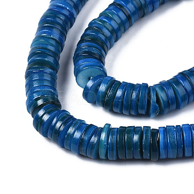Natural Freshwater Shell Beads Strands BSHE-I016A-01C-1