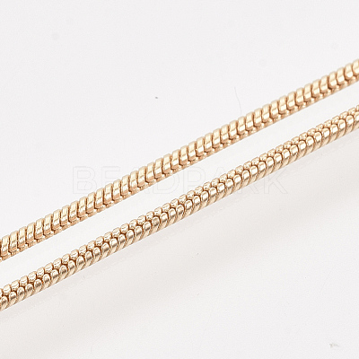 Brass Snake Chain Necklaces X-MAK-T006-11A-KC-1