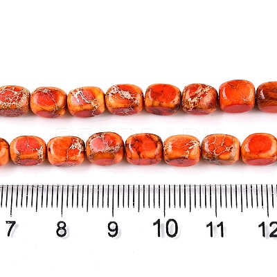 Natural Imperial Jasper Beads Strands G-N342-62I-1