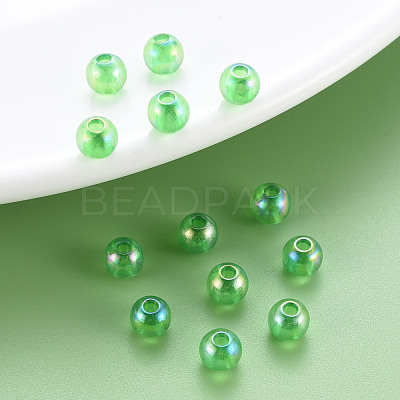 Transparent Acrylic Beads MACR-S370-B6mm-734-1