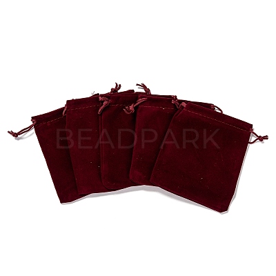 Rectangle Velvet Pouches X-TP-R002-10x12-02-1