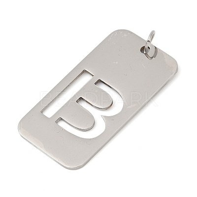 304 Stainless Steel Pendants STAS-M115-01P-B-1