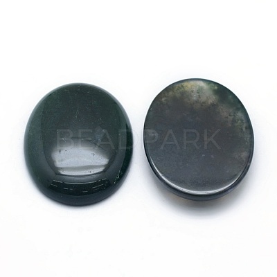 Natural Indian Agate Cabochons G-P393-I12-1