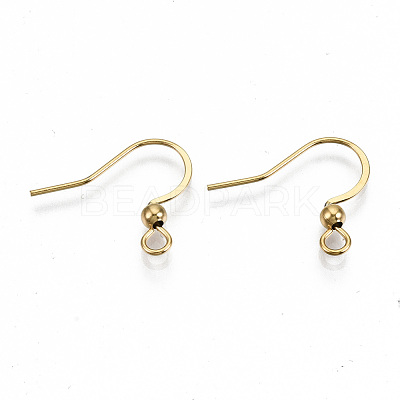 304 Stainless Steel French Earring Hooks X-STAS-S111-004G-NR-1