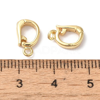 Brass Enhancer Shortener Pendant Bails KK-H483-11B-G-1