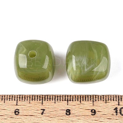 Opaque Acrylic Beads OACR-ZX006-33J-1