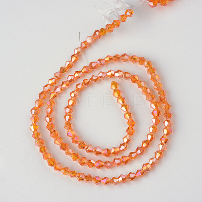 Glass Beads Strands EGLA-S056-2mm-14-1