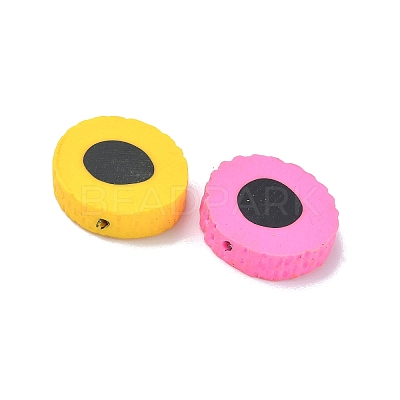 Mixed Shapes Handmade Polymer Clay Beads CLAY-R060-113-1