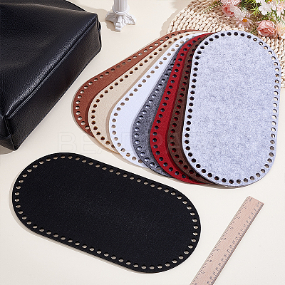 8Pcs 8 Colors Felt Bag Bottoms FIND-PH0038-09-1