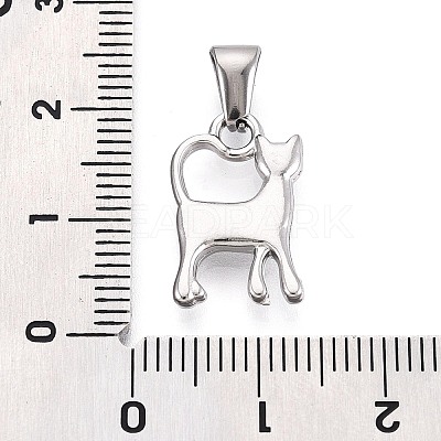 303 Stainless Steel Pendants STAS-Q110-07P-1