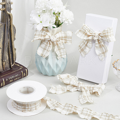 10 Yards Linen Ribbon for Sewing Decoration OCOR-WH20007-03C-1