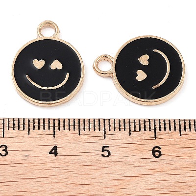 Alloy Enamel Pendants PALLOY-S192-04G-05-1