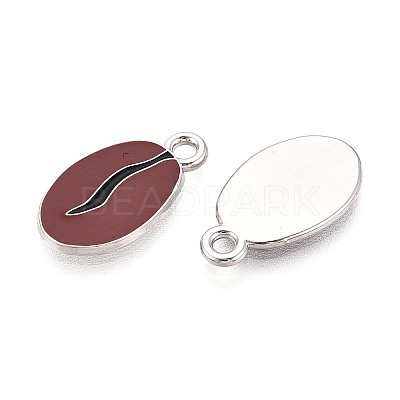 Alloy & Enamel Pendants ENAM-T021-57P-1