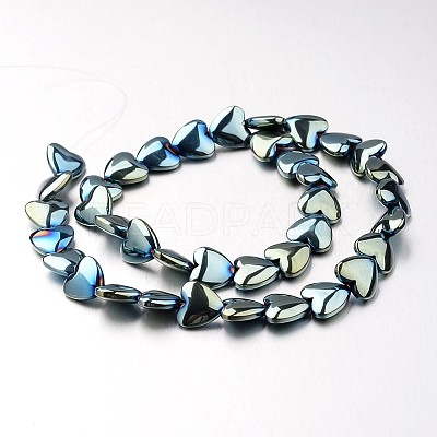 Electroplate Non-magnetic Synthetic Hematite Bead Strands G-F300-22D-07-1