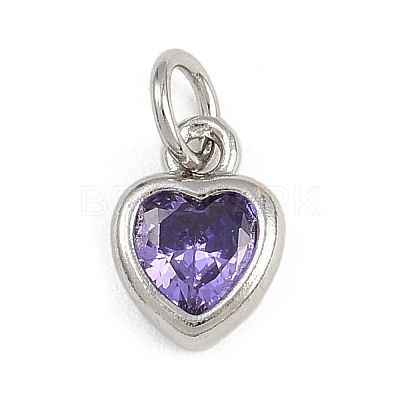 Brass with Cubic Zirconia Pendants KK-A269-67P-1
