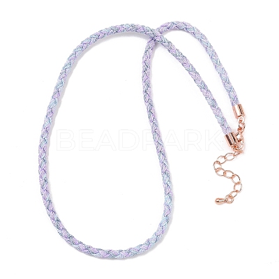 3.5MM Round Nylon Cotton Cord Necklace Making NJEW-C106-03RG-09-1
