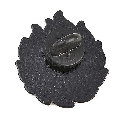 Flaming Animal Alloy Enamel Pins JEWB-G046-05B-1