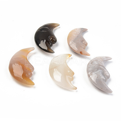 Natural Agate Beads G-T132-017-1