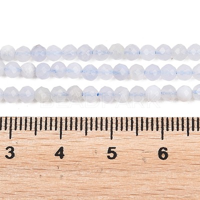Natural Blue Lace Agate Beads Strands G-E411-12-3mm-02-1