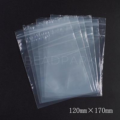 Plastic Resealable Packaging Bags OPP-G001-F-12x17cm-1