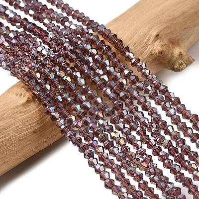 Glass Beads Strands EGLA-S056-2mm-01-1