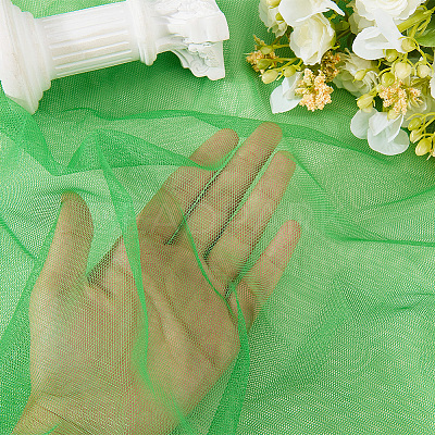 Polyester Mesh Fabric DIY-WH20009-40O-1