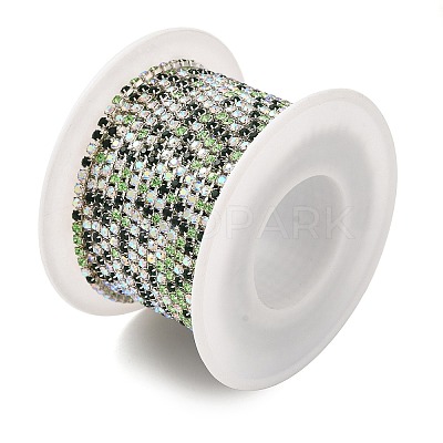 Rhinestone and Iron Cup Chain CH-A007-01J-1