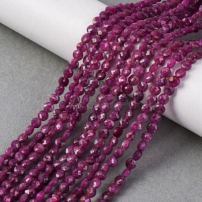 Natural Ruby Beads Strands X-G-F785-A02-02-1