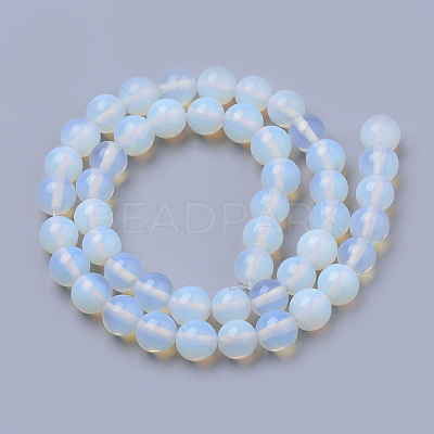 Opalite Beads Strands X-G-S259-48-8mm-1