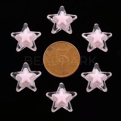 Transparent Acrylic Beads TACR-S152-11A-08-1