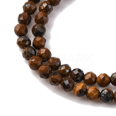 Natural Tiger Iron Beads Strands G-RM250104-B5-1