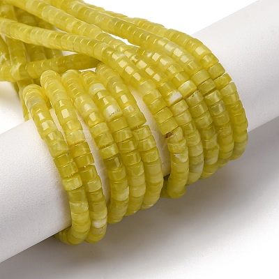 Natural Lemon Jade Beads Strands G-F631-A23-1