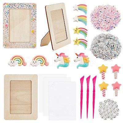 DIY Photo Frame Making Kit DIY-OC0010-44-1