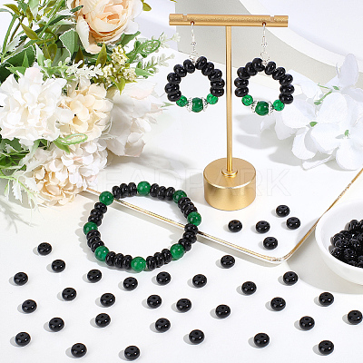 2 Strands Glass Imitation Jade Beads Strands G-PA0002-02D-1
