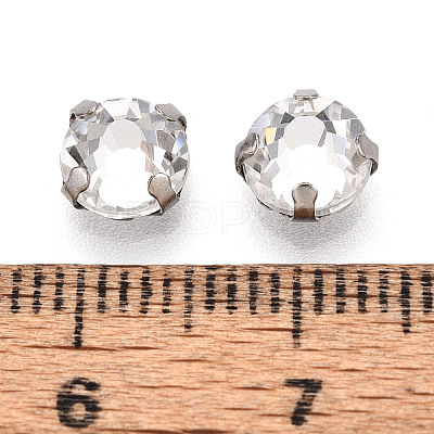 Flat Round Sew on Rhinestone KK-N282-01B-P-1