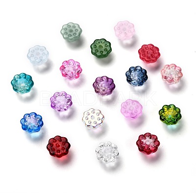 Transparent Glass Beads X-GLAA-B003-02-1